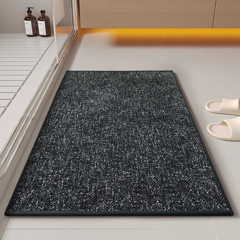 Bathroom Mat Plush Non-Slip Machine-Washable