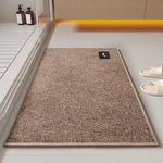 Bathroom Mat Plush Non-Slip Machine-Washable