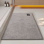 Bathroom Mat Plush Non-Slip Machine-Washable