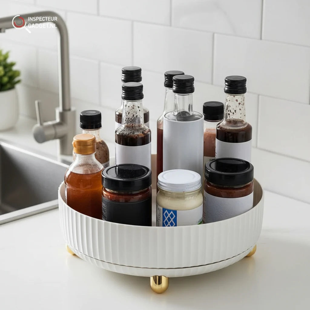 Bathroom Organizer 360° Rotating Space-Saving