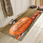 Bathroom Rug Halloween Design Non-Slip Absorbent Machine-Washable