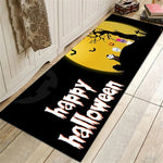 Bathroom Rug Halloween Design Non-Slip Absorbent Machine-Washable