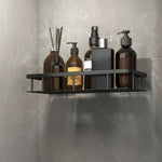 Bathroom Shelf Adhesive Drill-Free Stainless Steel & ABS Plastic