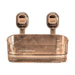 Bathroom Shelf No-Drill Suction Cup Repositionable