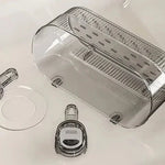 Bathroom Shelf No-Drill Suction Cup Repositionable