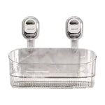 Bathroom Shelf No-Drill Suction Cup Repositionable