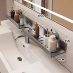 Bathroom Shelf Suction-Mounted Drill-Free Ventilated Drainage Base