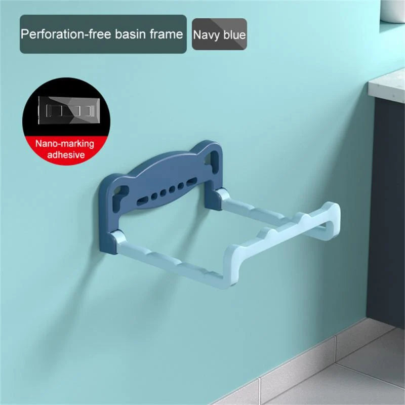 Bathroom Shelf Wall-Mounted Multi-Tier Moisture-Resistant