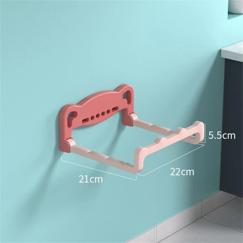 Bathroom Shelf Wall-Mounted Multi-Tier Moisture-Resistant