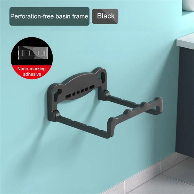 Bathroom Shelf Wall-Mounted Multi-Tier Moisture-Resistant