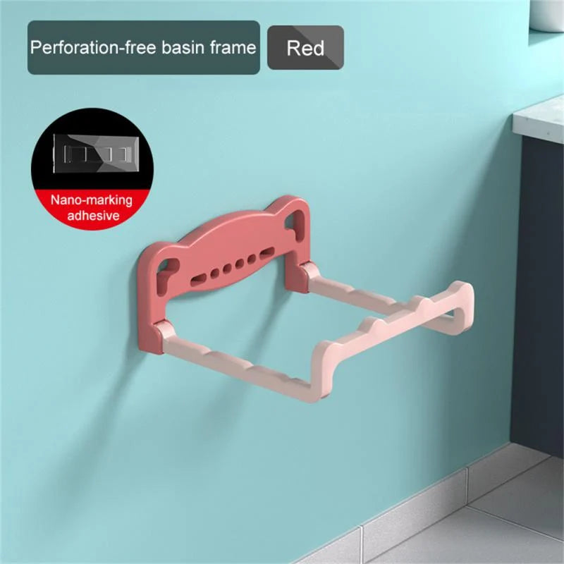 Bathroom Shelf Wall-Mounted Multi-Tier Moisture-Resistant