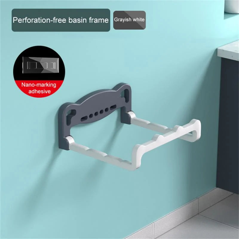 Bathroom Shelf Wall-Mounted Multi-Tier Moisture-Resistant