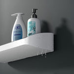 Bathroom Shelf Wall-Mounted Space-Saving Stainless Steel Towel Bar