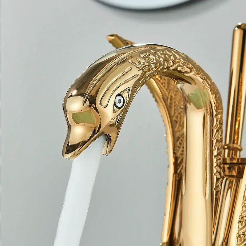 Bathroom Sink Faucet Single-Handle Ceramic Disc Single-Hole