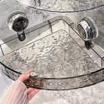Bathroom Wall Organizer No-Drill Suction Cup