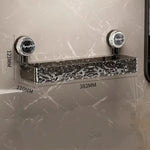 Bathroom Wall Organizer No-Drill Suction Cup