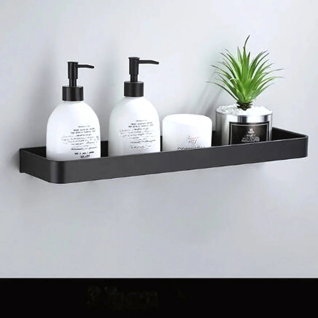 Bathroom Wall Shelf Aluminum Wall-Mounted Corrosion-Resistant