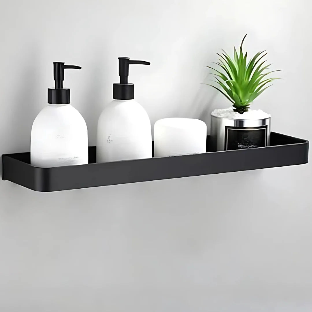 Bathroom Wall Shelf Aluminum Wall-Mounted Corrosion-Resistant