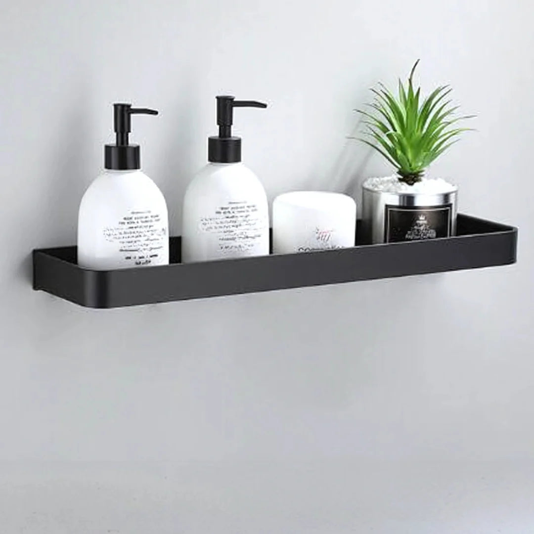 Bathroom Wall Shelf Aluminum Wall-Mounted Corrosion-Resistant