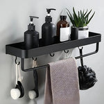 Bathroom Wall Shelf Aluminum Wall-Mounted Corrosion-Resistant