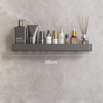 Bathroom Wall Shelf Drill-Free Water-Resistant Towel Holder Option