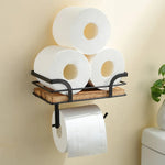 Bathroom Wall Shelf Wrought Iron Open Design