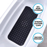 Bathtub Mat Non-Slip Suction Cups Quick-Drain Design