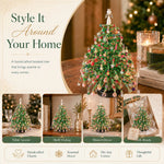 Beaded Tabletop Tree Kit With Warm Light String