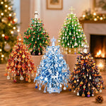 Beaded Tabletop Tree Kit With Warm Light String