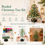 Beaded Tabletop Tree Kit With Warm Light String