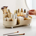 Beauty Organizer Rotating Base Multi-Section Storage