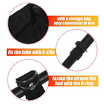 Bed Assist Rail Adjustable Height Foam-Padded Handle