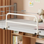 Bed Guard Rail Tool-Free Clamp-On Metal Frame