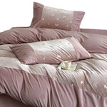 Bed Linen Set Fine Satin Jacquard Breathable & Wrinkle-Resistant