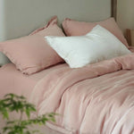 Bed Linen Set Lyocell Satin-Soft Moisture-Wicking