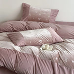 Bed Linen Set Satin Jacquard 4-Piece
