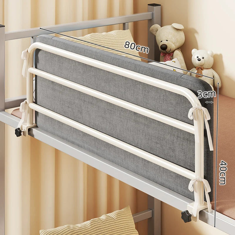 Bed Safety Rail Padded Clamp-On No-Drill Installation