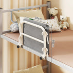 Bed Safety Rail Padded Clamp-On No-Drill Installation