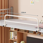 Bed Safety Rail Padded Clamp-On Steel Frame