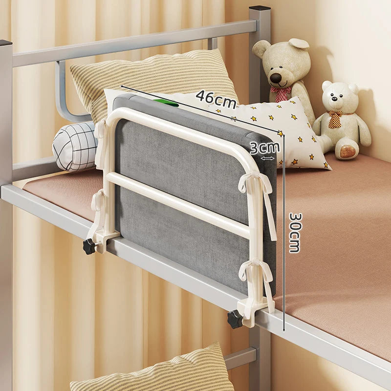 Bed Safety Rail Padded Clamp-On Steel Frame