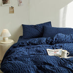 Bedding Set 100% Cotton Soft & Breathable Bubble Pattern