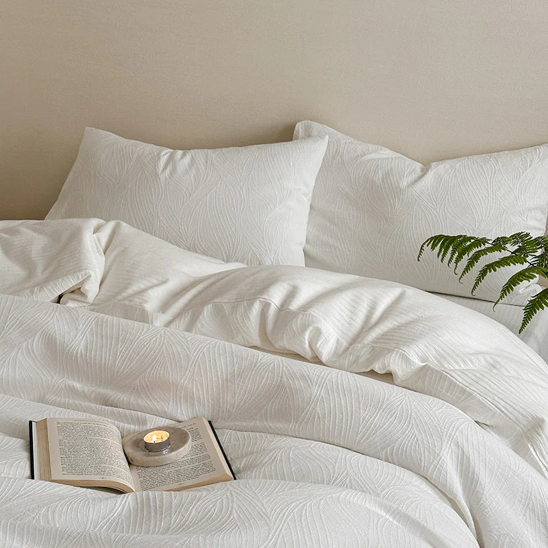 Bedding Set 100% Cotton Triple-Layer Gauze 4-Piece