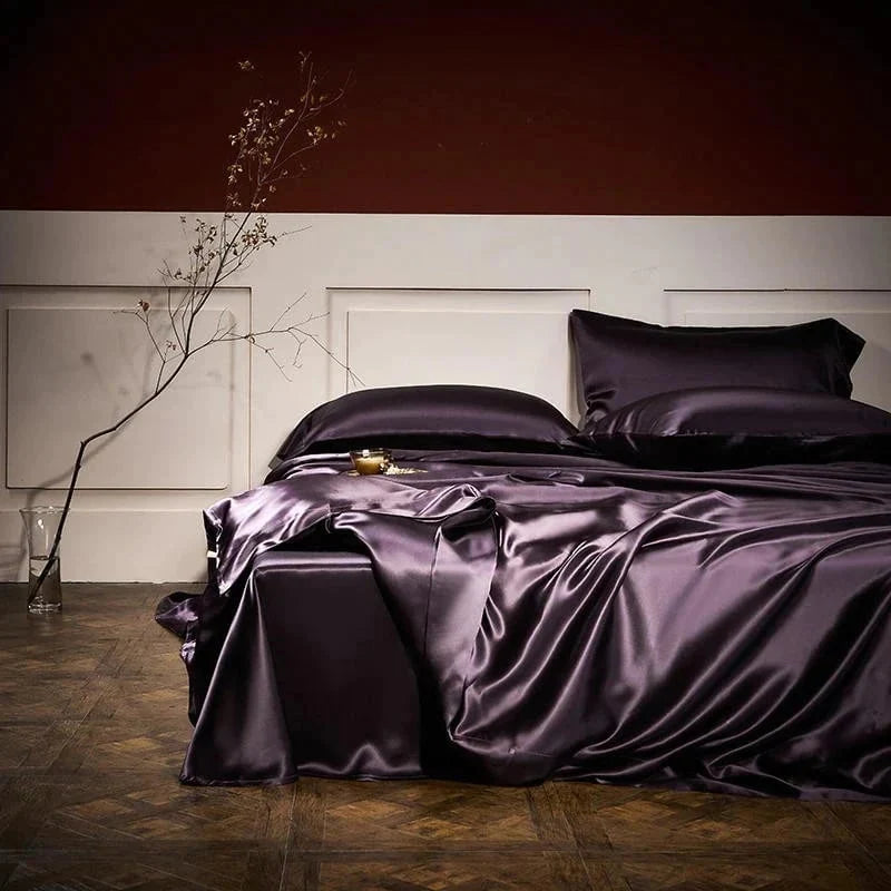 Bedding Set 25 Momme Mulberry Silk Four-Piece