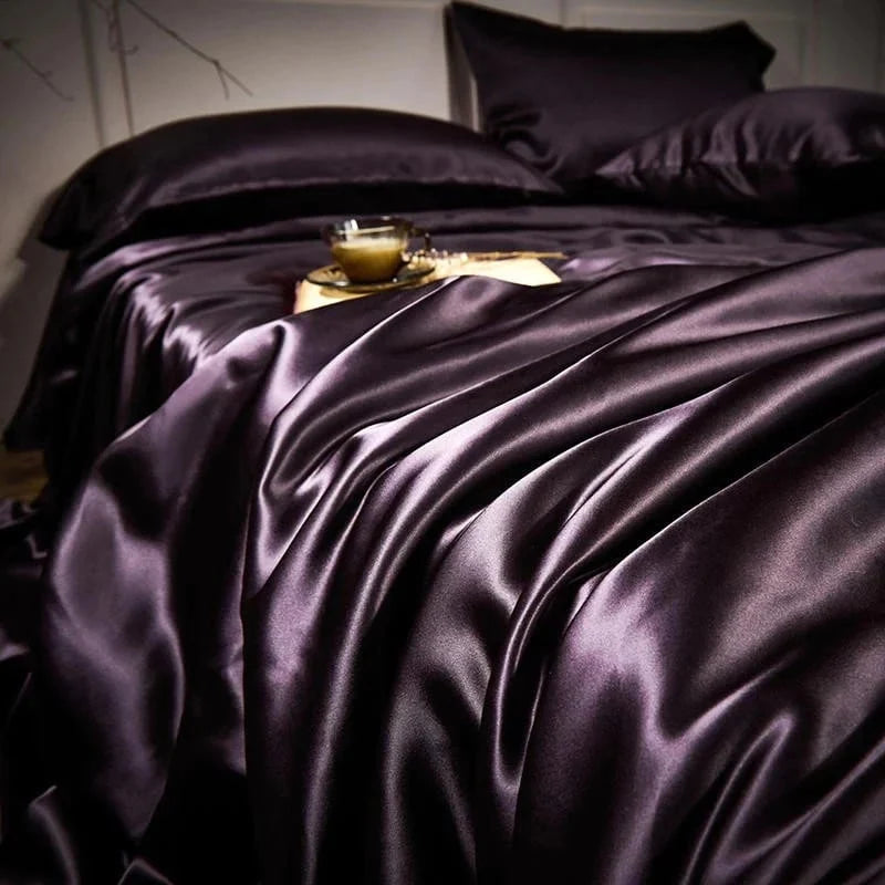 Bedding Set 25 Momme Mulberry Silk Four-Piece