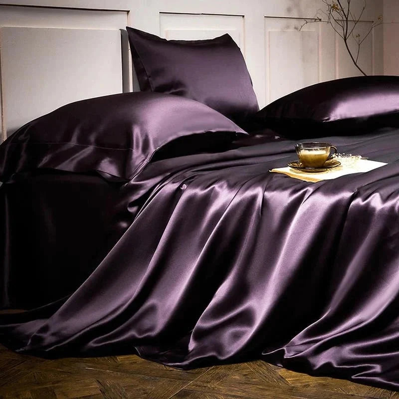 Bedding Set 25 Momme Mulberry Silk Four-Piece