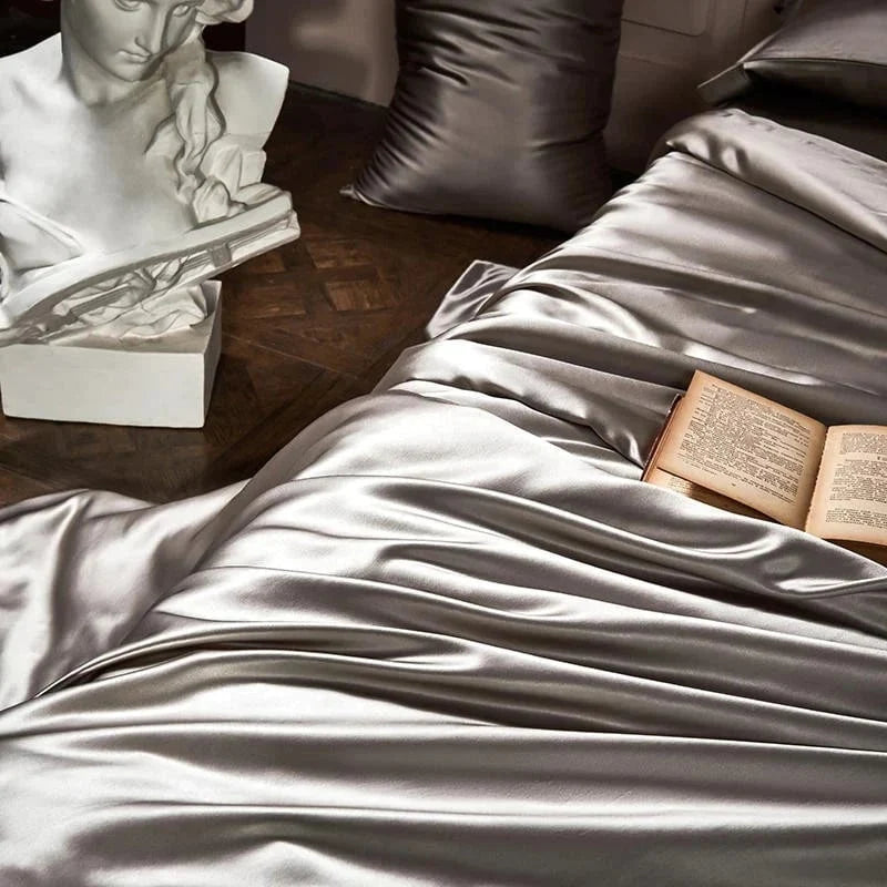 Bedding Set 25 Momme Mulberry Silk Four-Piece