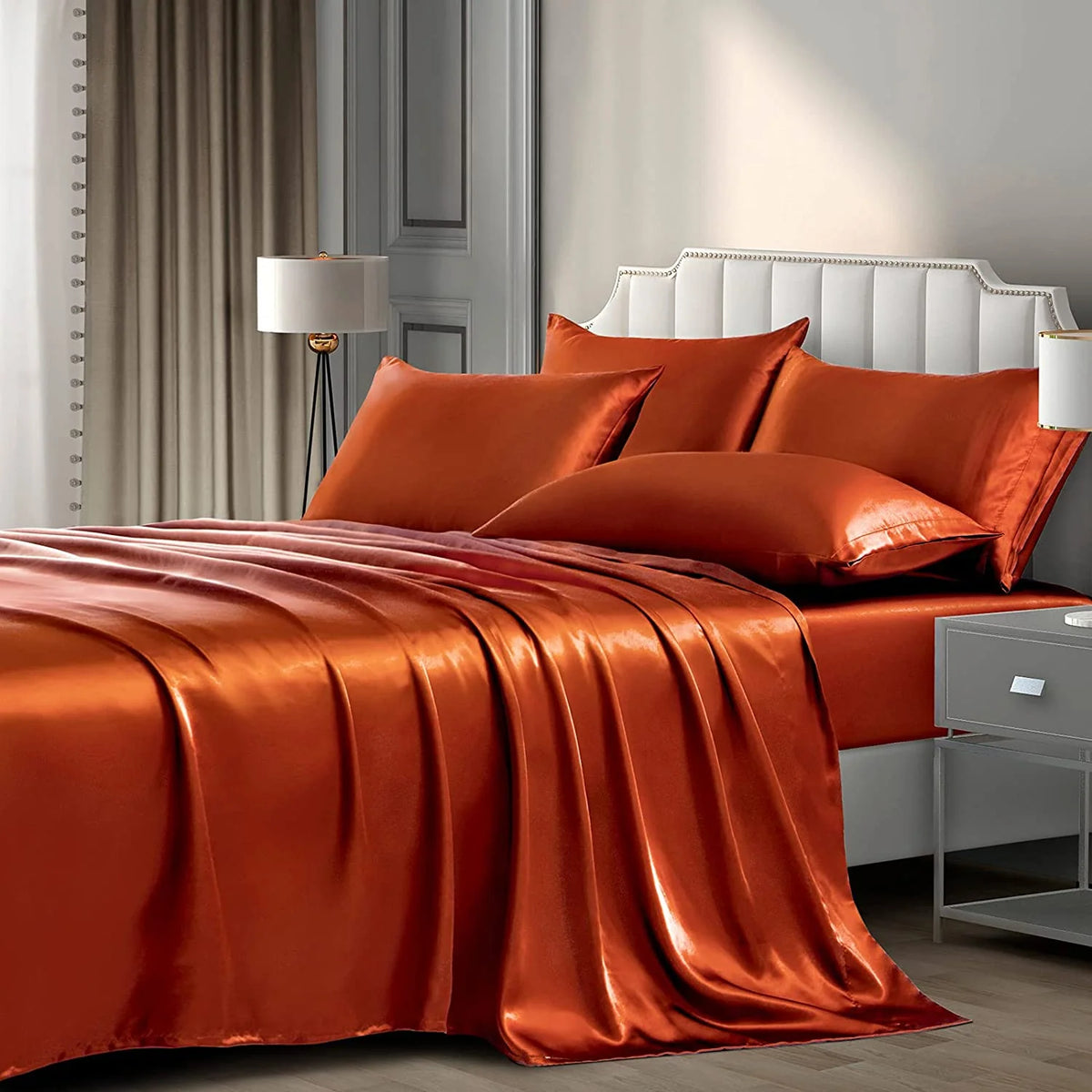 Bedding Set 25 Momme Mulberry Silk Four-Piece