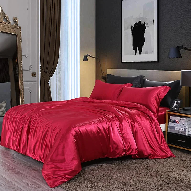 Bedding Set 25 Momme Mulberry Silk Four-Piece