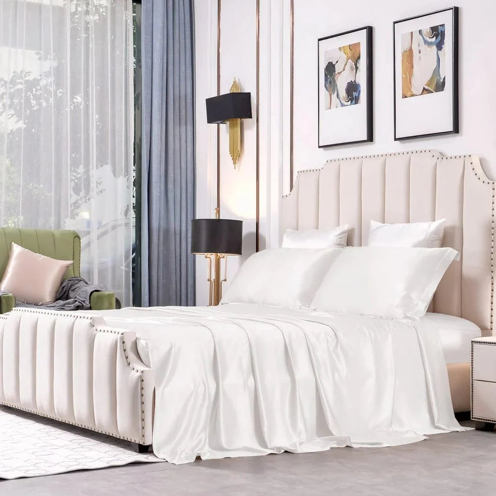 Bedding Set 25 Momme Mulberry Silk Four-Piece