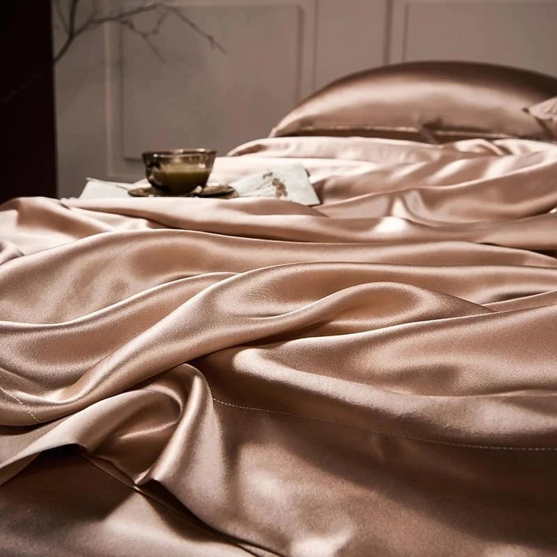 Bedding Set 25 Momme Mulberry Silk Four-Piece